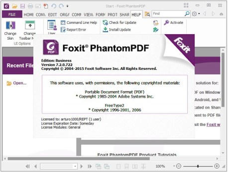 split pdf foxit reader free